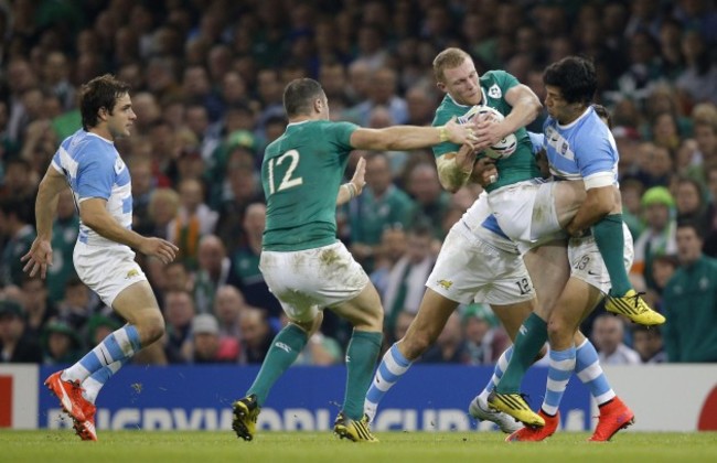 Britain Rugby WCup Ireland Argentina