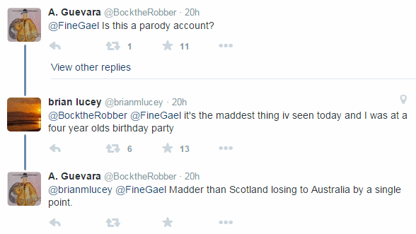 fg tweet fail reaction