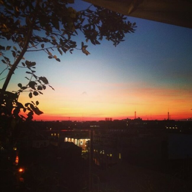 September #Sunset at @sophiesdublin