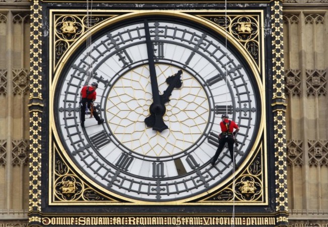 Britain Parliament Great Clock