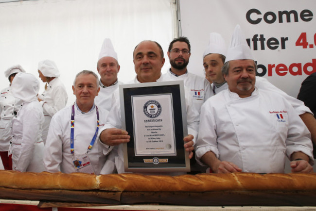 Italy Nutella Record