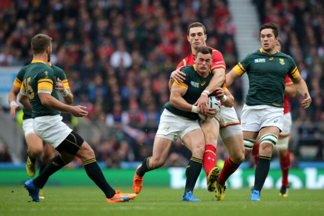 Rugby Union - Rugby World Cup 2015 - Quarter Final - South Africa v Wales - Twickenham