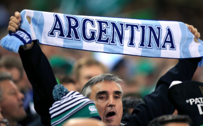 Rugby Union - Rugby World Cup 2015 - Quarter Final - Ireland v Argentina - Millennium Stadium