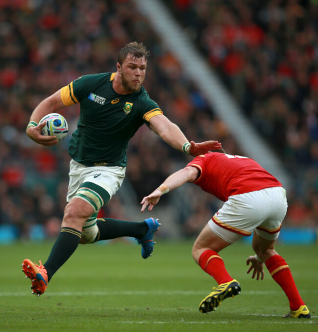 Rugby Union - Rugby World Cup 2015 - Quarter Final - South Africa v Wales - Twickenham