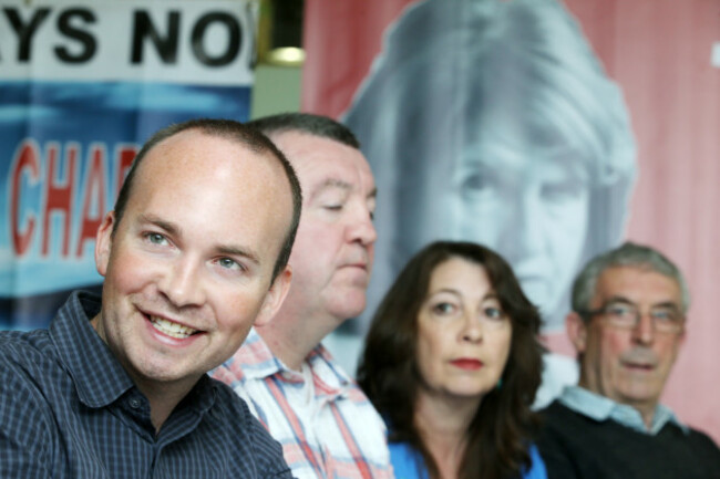 14/8/2015. Water Protests Press Conferences