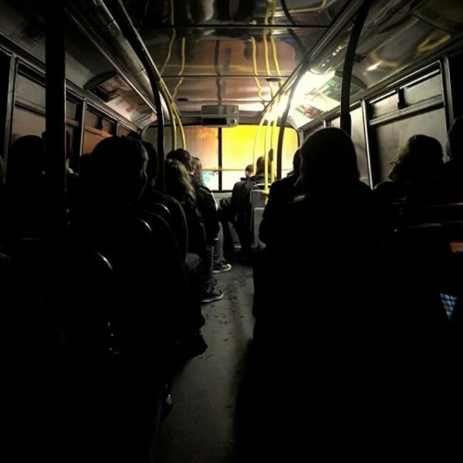 I love it, a dark bus ride home after along day, no in your face neon... It's the little things ☺️ #lightsout #thelittlethings #thelittlethingsinlife #nice #dublinbus #studio #noneon #neon #travel #bus #journey #photography