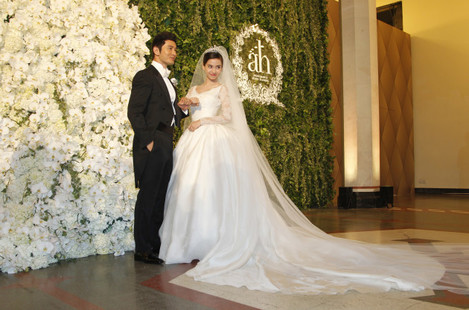 China Huang Xiaoming Angelbaby Wedding