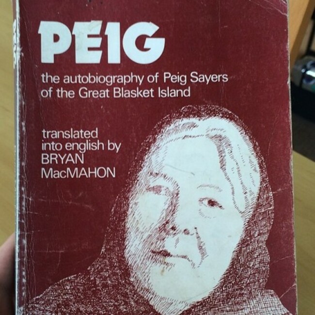 My bae'. #Peig #Sayers #Bae #beure #gaeilge