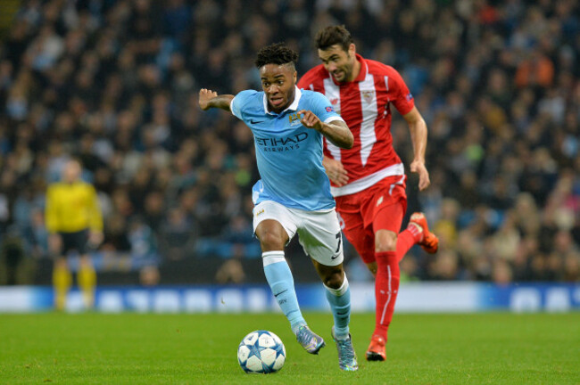 Soccer - UEFA Champions League - Group D - Manchester City v Sevilla - Etihad Stadium