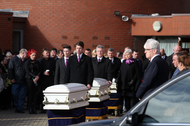 22/10/2015 Hundreds of people attend the funeral o