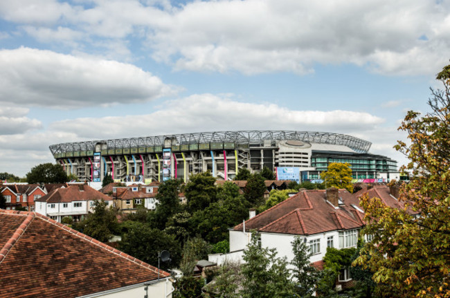 A view of Twickenham Stadium