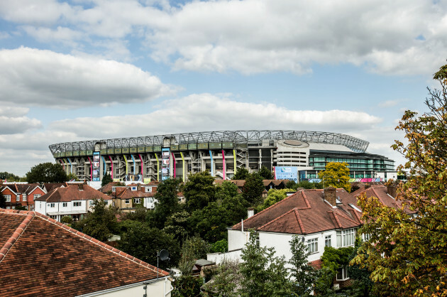 A view of Twickenham Stadium