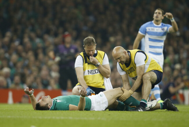 Britain Rugby WCup Ireland Argentina