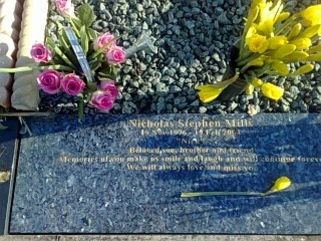 In memoriam Nicholas Mills 10 yeears on