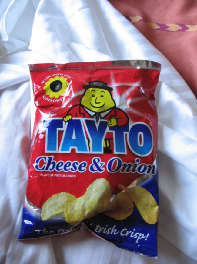 Surprisingly tastey, the Tayto.