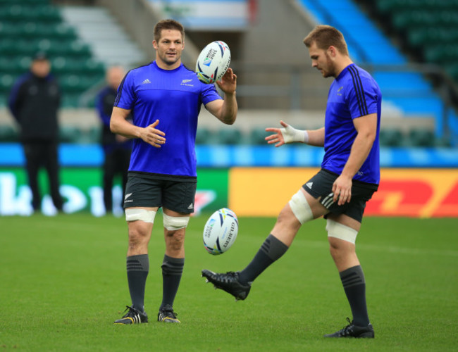 Rugby Union - Rugby World Cup 2015 - New Zealand Captains Run - Twickenham Stadium