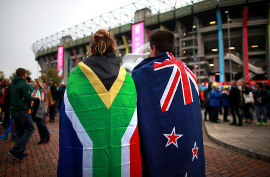 Rugby Union - Rugby World Cup 2015 - Semi Final - South Africa v New Zealand - Twickenham Stadium