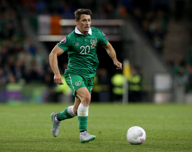 Soccer - UEFA European Championship Qualifying - Group D - Republic of Ireland v Georgia - Aviva Stadium