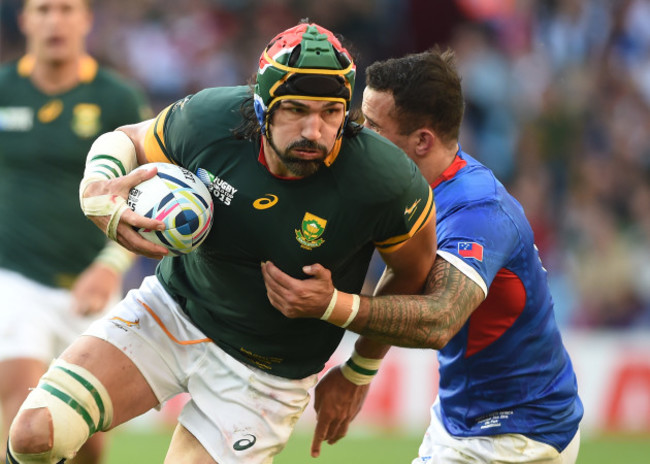 Rugby Union - Rugby World Cup 2015 - Pool B - South Africa v Samoa - Villa Park