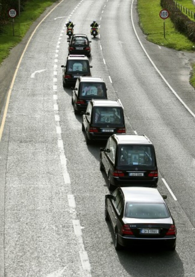 Dublin travellers halting site fire funerals