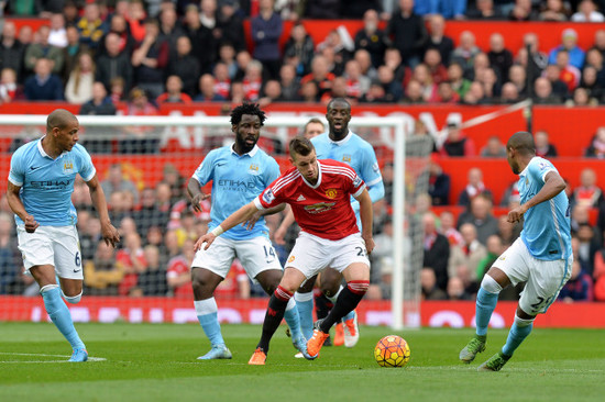 Soccer - Barclays Premier League - Manchester United v Manchester City - Old Trafford