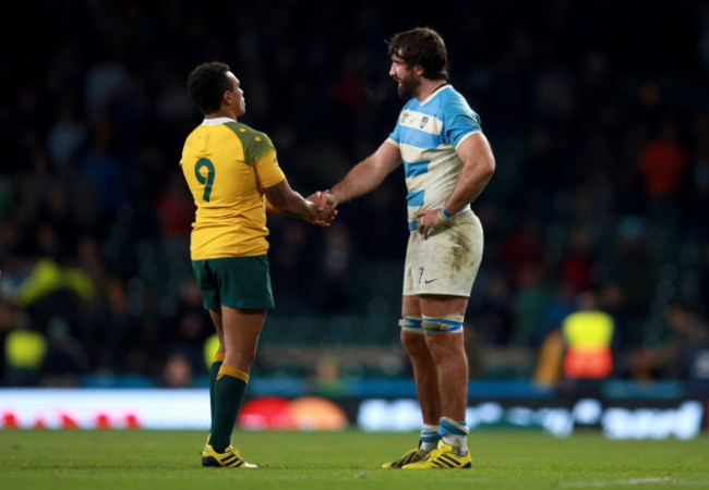 Rugby Union - Rugby World Cup 2015 - Semi-Final - Argentina v Australia - Twickenham Stadium