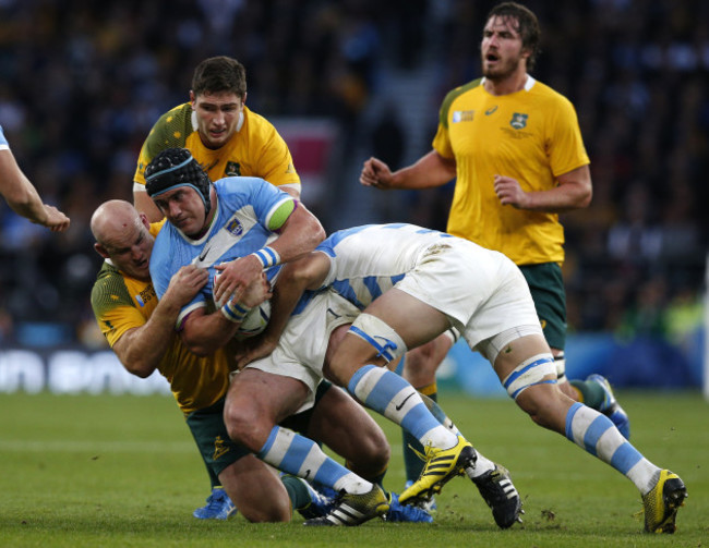 Britain Rugby WCup Australia Argentina