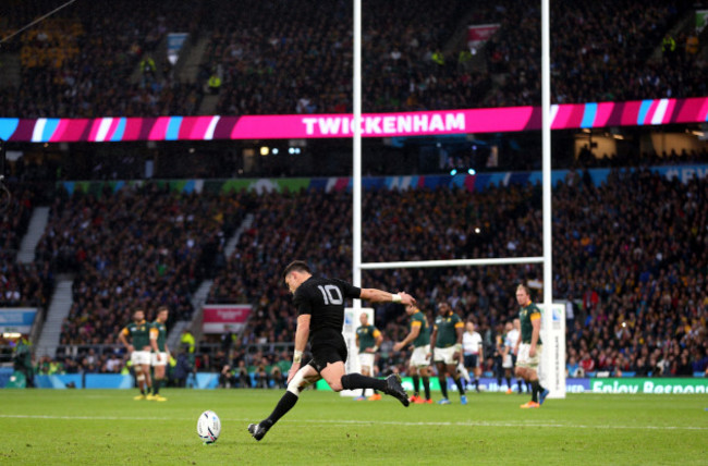 Rugby Union - Rugby World Cup 2015 - Semi Final - South Africa v New Zealand - Twickenham Stadium