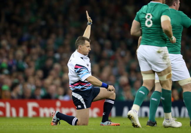 referee Nigel Owens