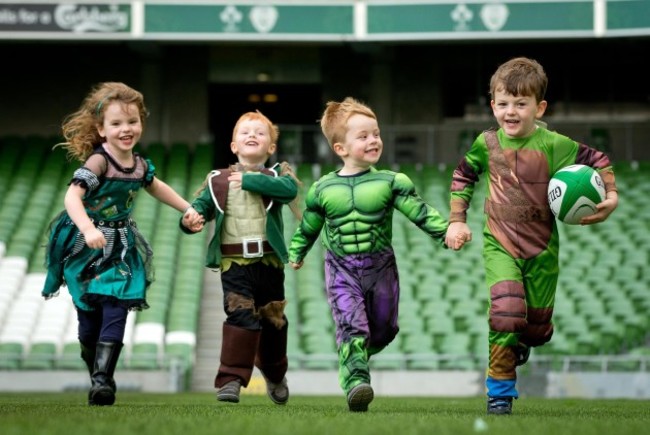 Spooktacular Open Training Session in Aviva Stadium