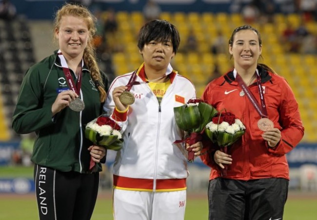 Noelle Lenihan Podium