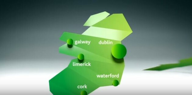 The new Leap Card ad made an absolute hames of the map of Ireland