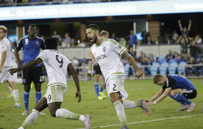 MLS Sounders Earthquakes Soccer