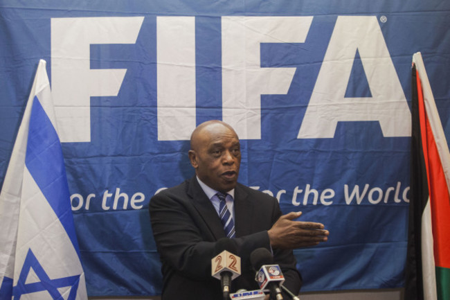 Mideast Israel Palestinians FIFA Election