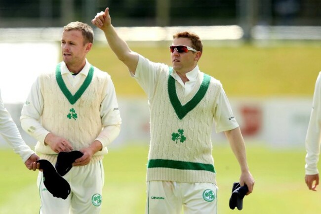 Niall O'Brien celebrates