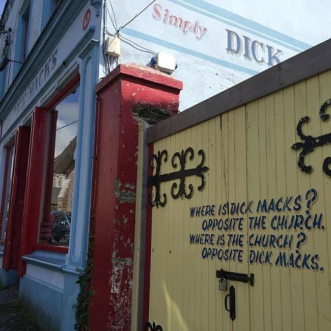 But, of course. #dickmacks #Dingle