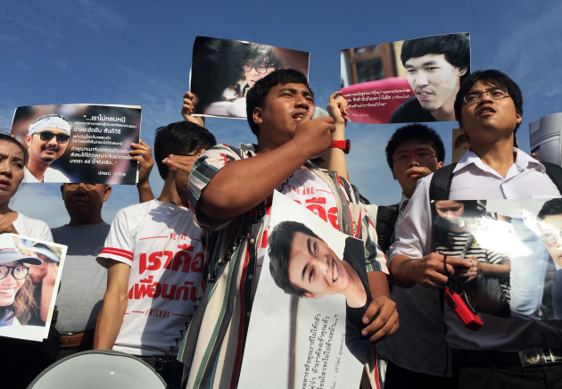 Thailand Detained Students