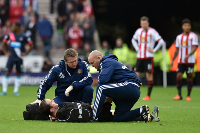 Soccer - Barclays Premier League - Sunderland v Newcastle United - Stadium of Light