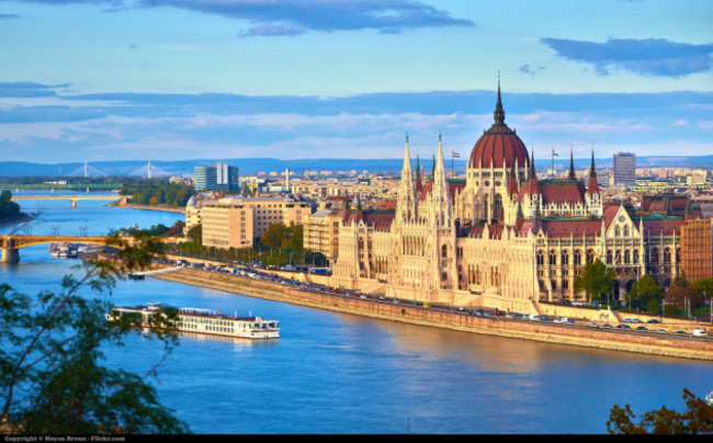 Budapest sunset