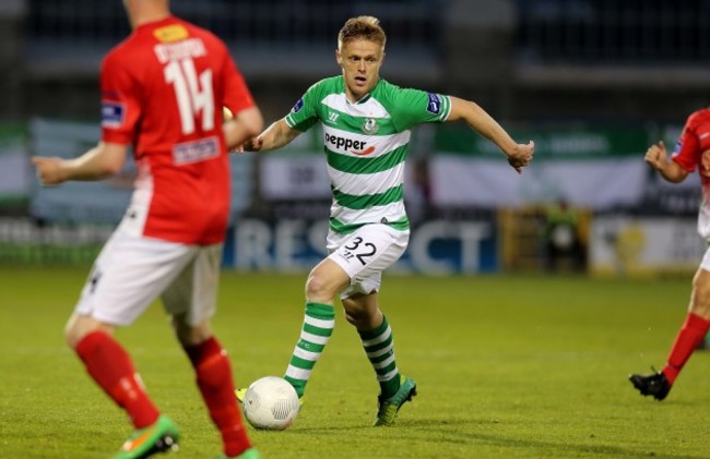 Shamrock Rovers' Damien Duff