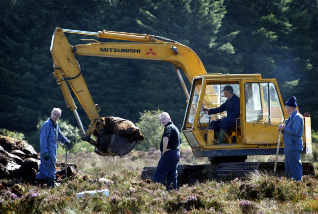 Digging for the remains of Columba McVeigh