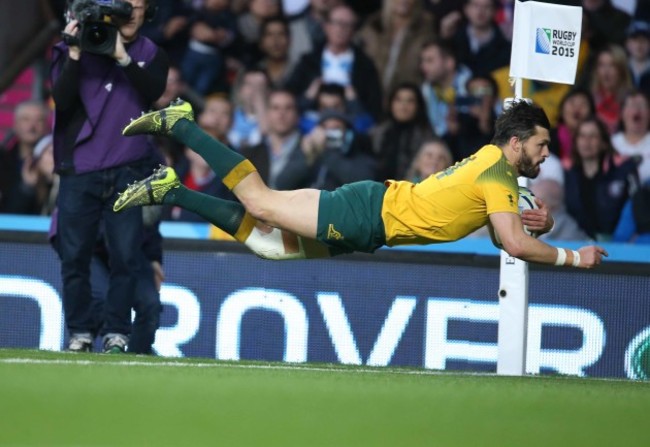 Adam Ashley-Cooper scores his second try