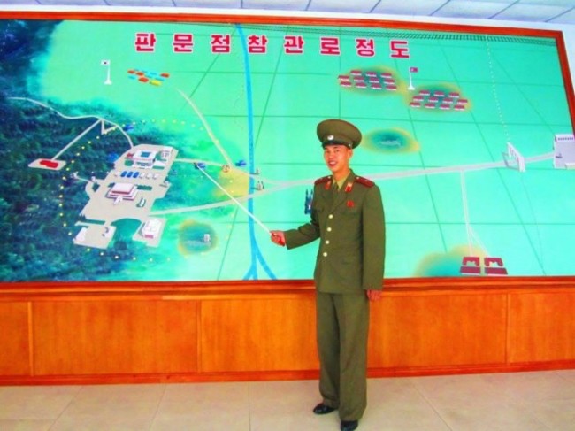 justin-and-anna-were-guided-through-the-area-by-senior-military-personnel-who-continued-to-describe-how-the-democratic-peoples-republic-of-korea-was-prepared-to-if-necessary-unleash-total-nuclear-war-on-the-j