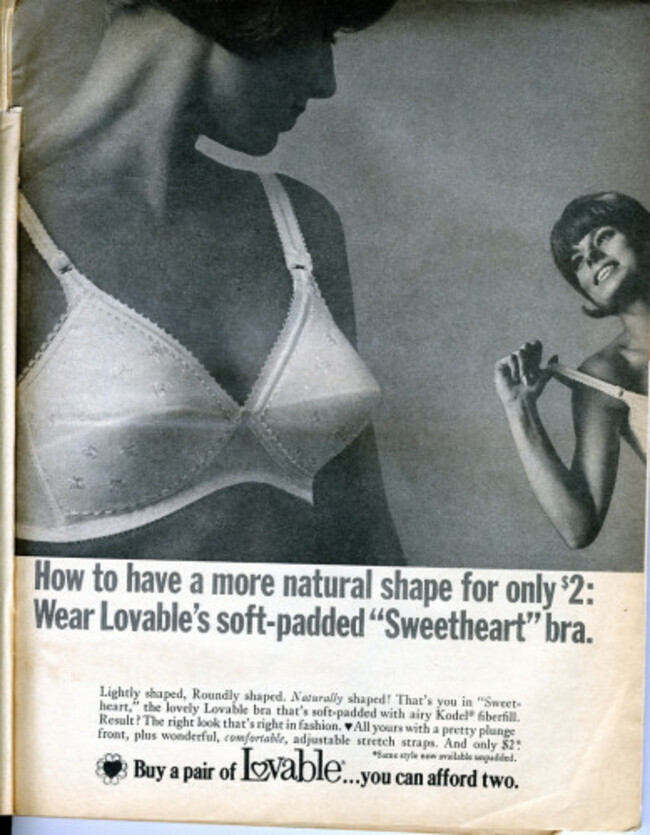 Lovable Sweetheart bra - 1967