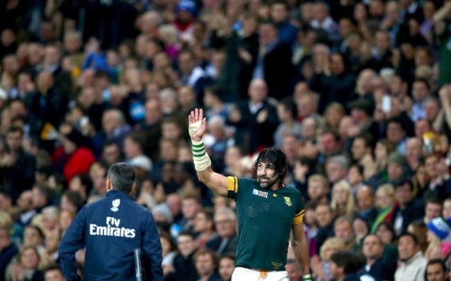 Victor Matfield goes off