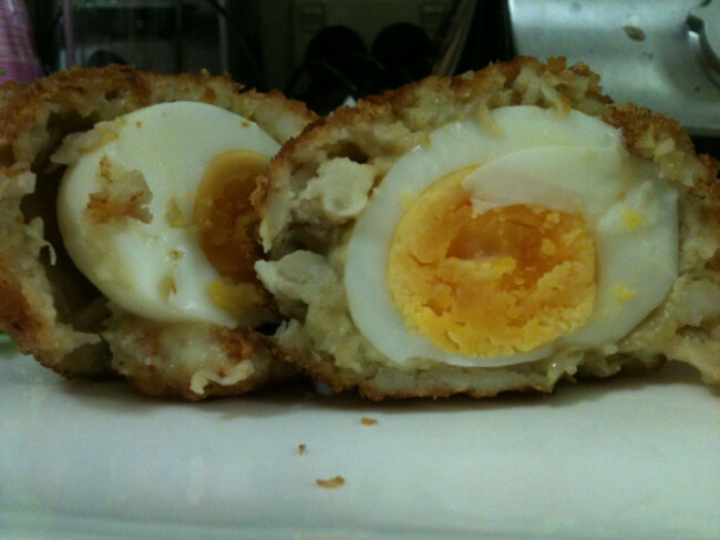 Prawn Scotch Eggs