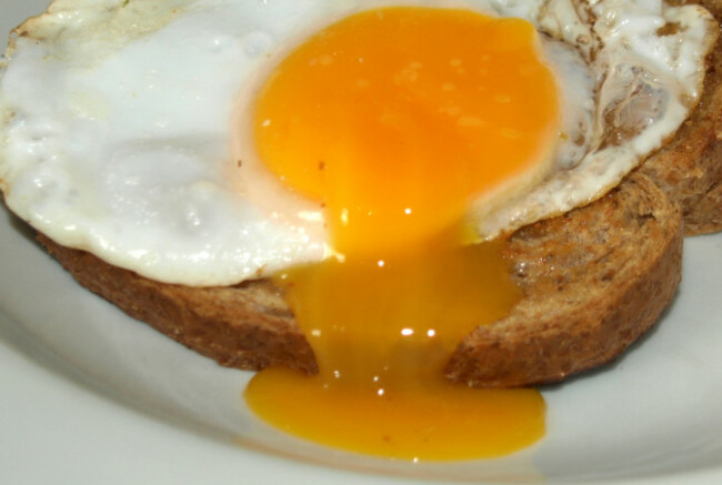 Runny Egg on Toast