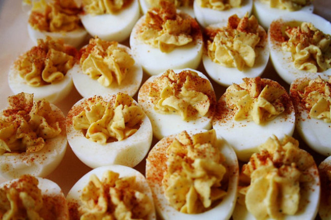 devilled eggs