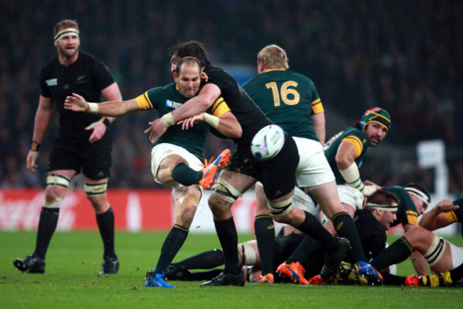 Rugby Union - Rugby World Cup 2015 - Semi Final - South Africa v New Zealand - Twickenham Stadium