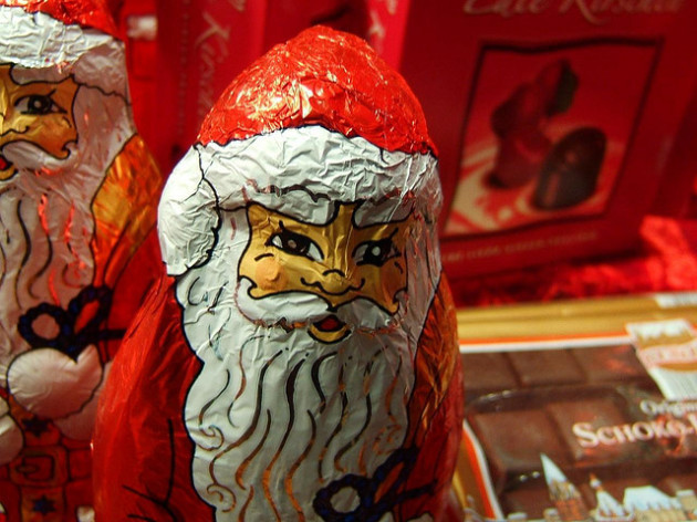 Chcolate Santa